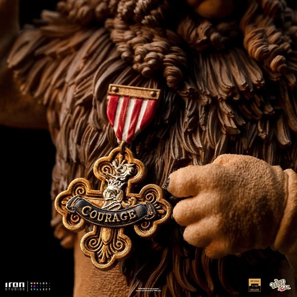 Statue Cowardly Lion Deluxe - The Wizard of Oz - Art Scale 1/10