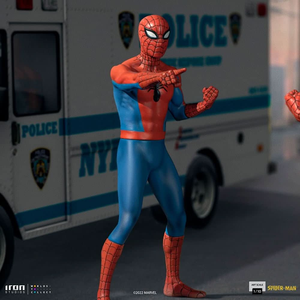 Statue Spider-Man 60's - Spider-Man Animated Series - Art Scale 1/10 - Marvel Comics