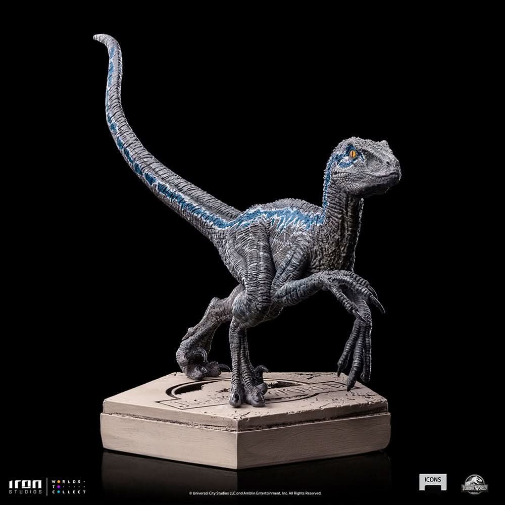 Statue Velociraptor Blue A - Jurassic World - Icons