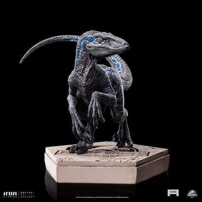 Statue Velociraptor Blue B - Jurassic World - Icons