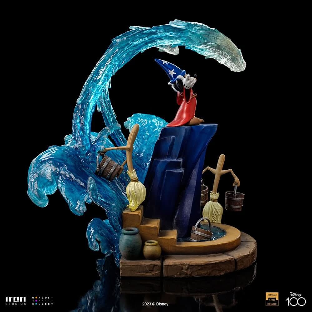 Statue Mickey Deluxe - Disney 100th - Fantasia - Art Scale 1/10 - Disney Classics