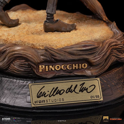 Statue Geppetto & Pinocchio Deluxe (Signed Version) - Pinocchio - Art Scale 1/10