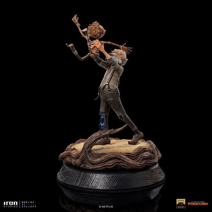 Statue Geppetto & Pinocchio Deluxe (Signed Version) - Pinocchio - Art Scale 1/10