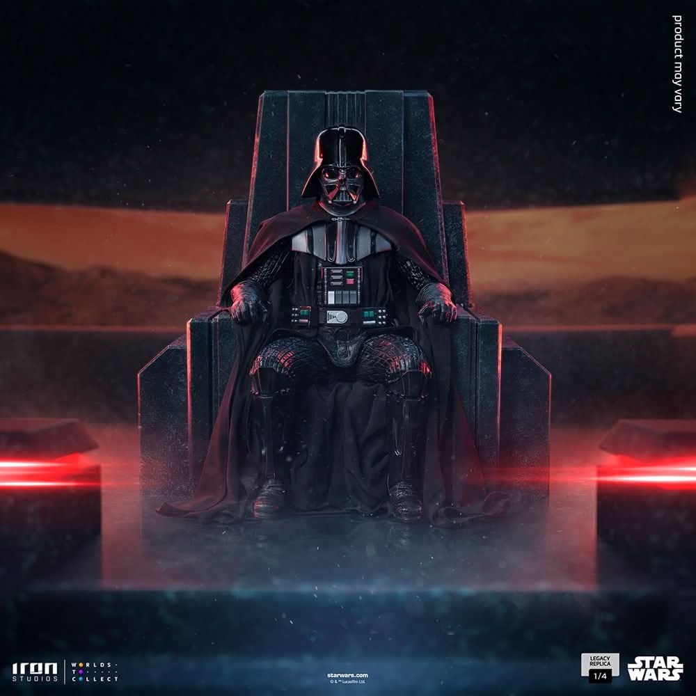 Statue Darth Vader on Throne - Star Wars: Obi-Wan Kenobi Series - Legacy Replica 1/4