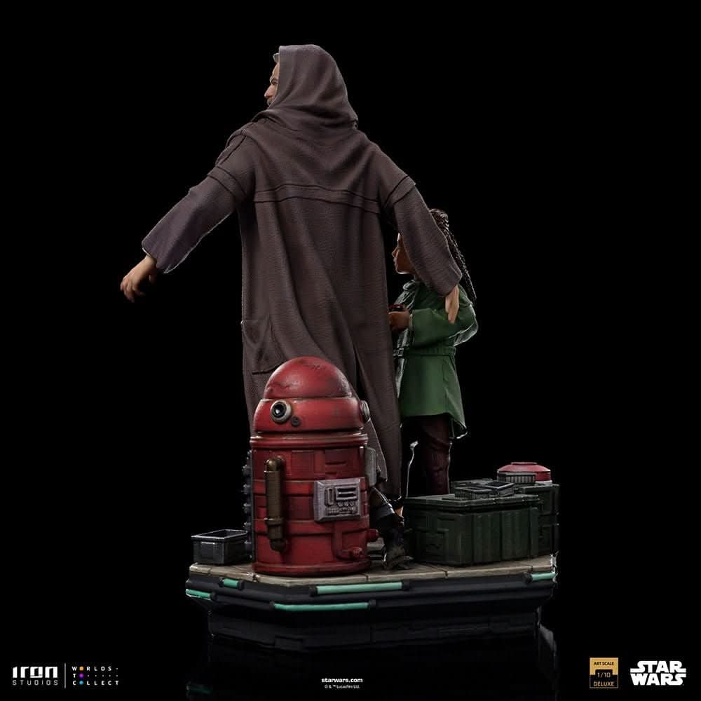 Statue Obi-Wan and Young Leia - Star Wars: Obi-Wan Kenobi Series - Art Scale 1/10
