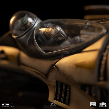 Statue Mando's N-1 Starfighter - Star Wars: The Book of Boba Fett - Demi Art Scale 1/20 - The Mandalorian