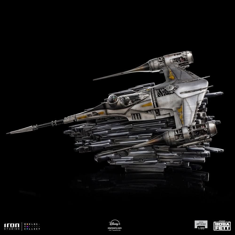 Statue Mando's N-1 Starfighter - Star Wars: The Book of Boba Fett - Demi Art Scale 1/20 - The Mandalorian