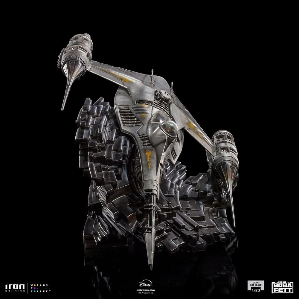 Statue Mando's N-1 Starfighter - Star Wars: The Book of Boba Fett - Demi Art Scale 1/20 - The Mandalorian