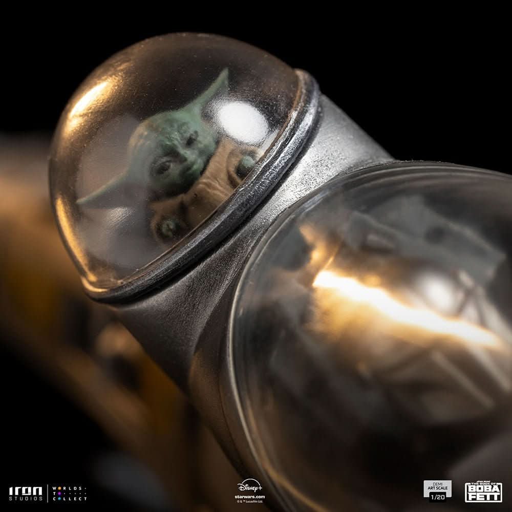 Statue Mando's N-1 Starfighter - Star Wars: The Book of Boba Fett - Demi Art Scale 1/20 - The Mandalorian