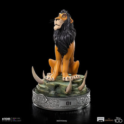 Statue Scar 100 Years Version - Disney 100th - The Lion King - Art Scale 1/10 - Disney Classics