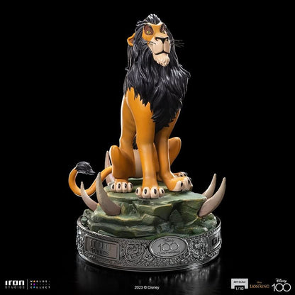 Statue Scar 100 Years Version - Disney 100th - The Lion King - Art Scale 1/10 - Disney Classics
