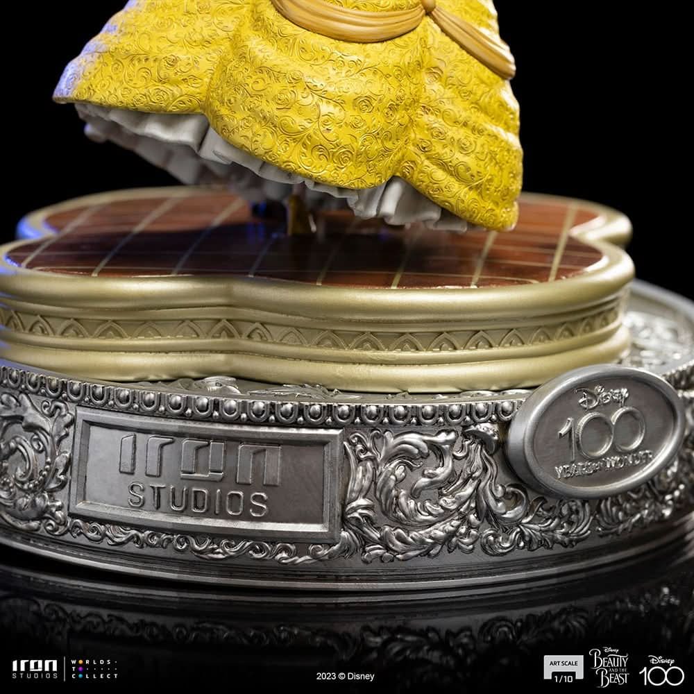 Statue Beauty and The Beast 100 Years Version - Disney 100th - Beauty and The Beast - Art Scale 1/10