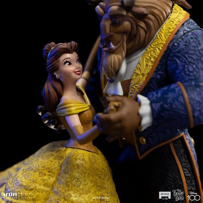 Statue Beauty and The Beast - Disney 100th - Beauty and The Beast - Art Scale 1/10 - Disney Classics