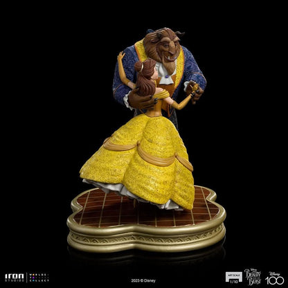 Statue Beauty and The Beast - Disney 100th - Beauty and The Beast - Art Scale 1/10 - Disney Classics