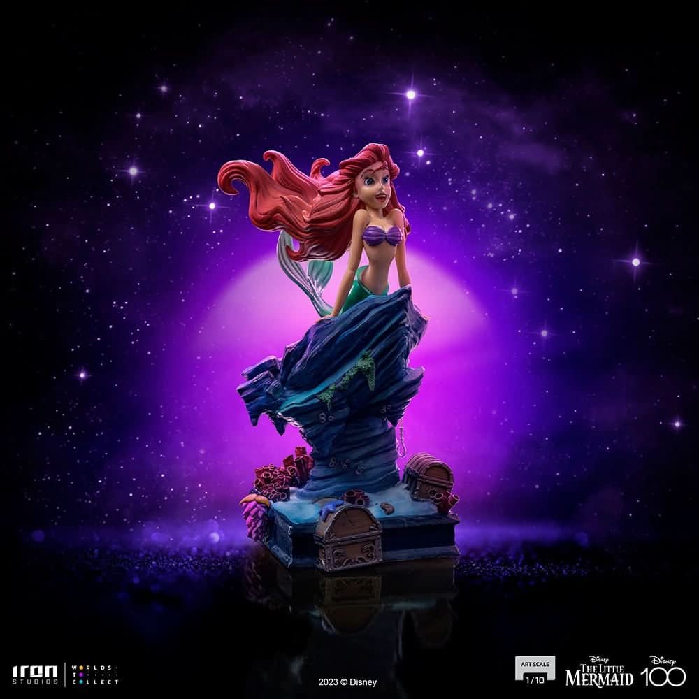 Statue Little Mermaid - Disney 100th - Little Mermaid - Art Scale 1/10 - Disney Classics