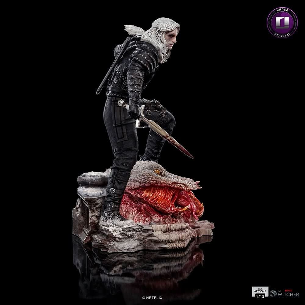 Statue Geralt of Rivia - The Witcher - BDS Art Scale 1/10