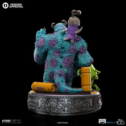 Statue Monsters Inc. Diorama 100 Years Version - Disney 100th - Monsters Inc. - Art Scale 1/10 - Disney Classics