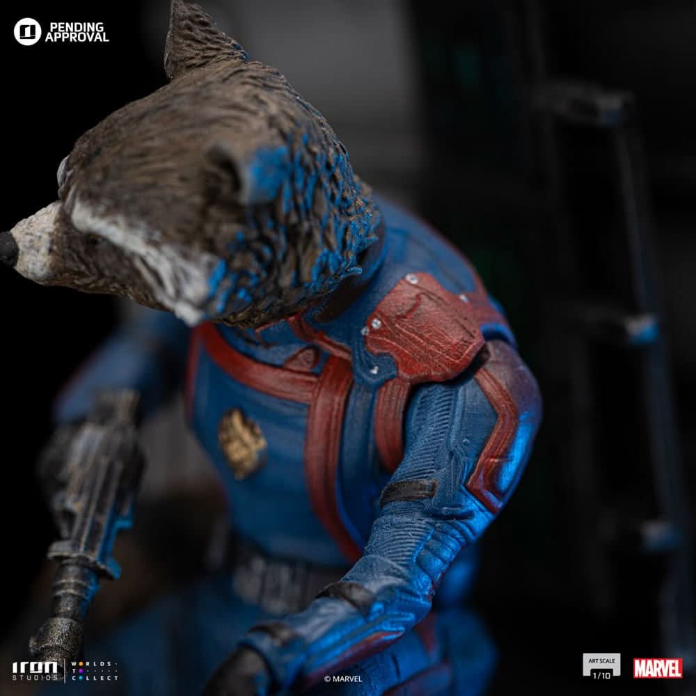 Statue Rocket Raccoon - Guardians of the Galaxy 3 - Art Scale 1/10