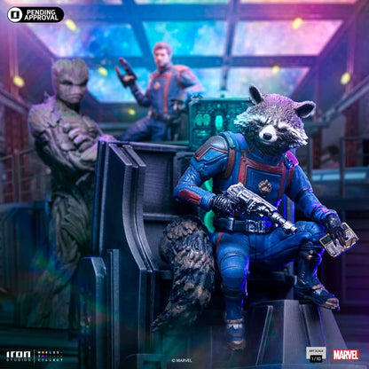 Statue Rocket Raccoon - Guardians of the Galaxy 3 - Art Scale 1/10