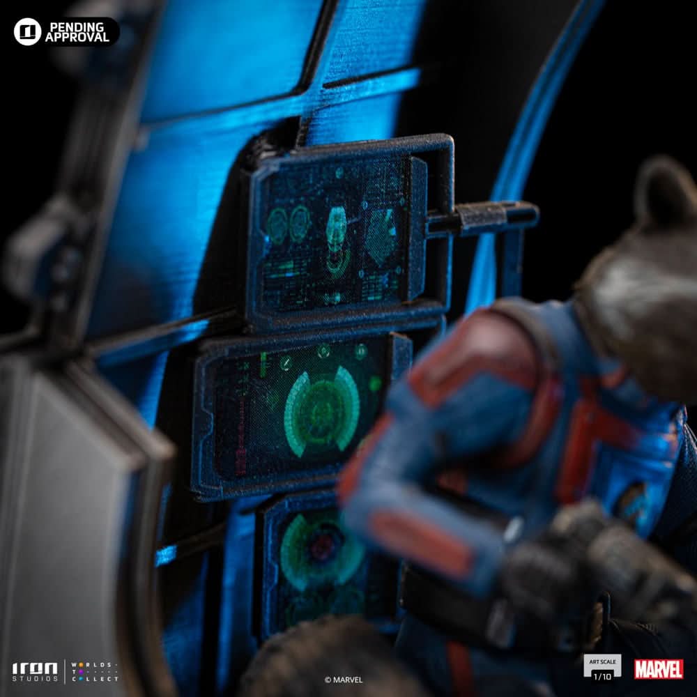 Statue Rocket Raccoon - Guardians of the Galaxy 3 - Art Scale 1/10