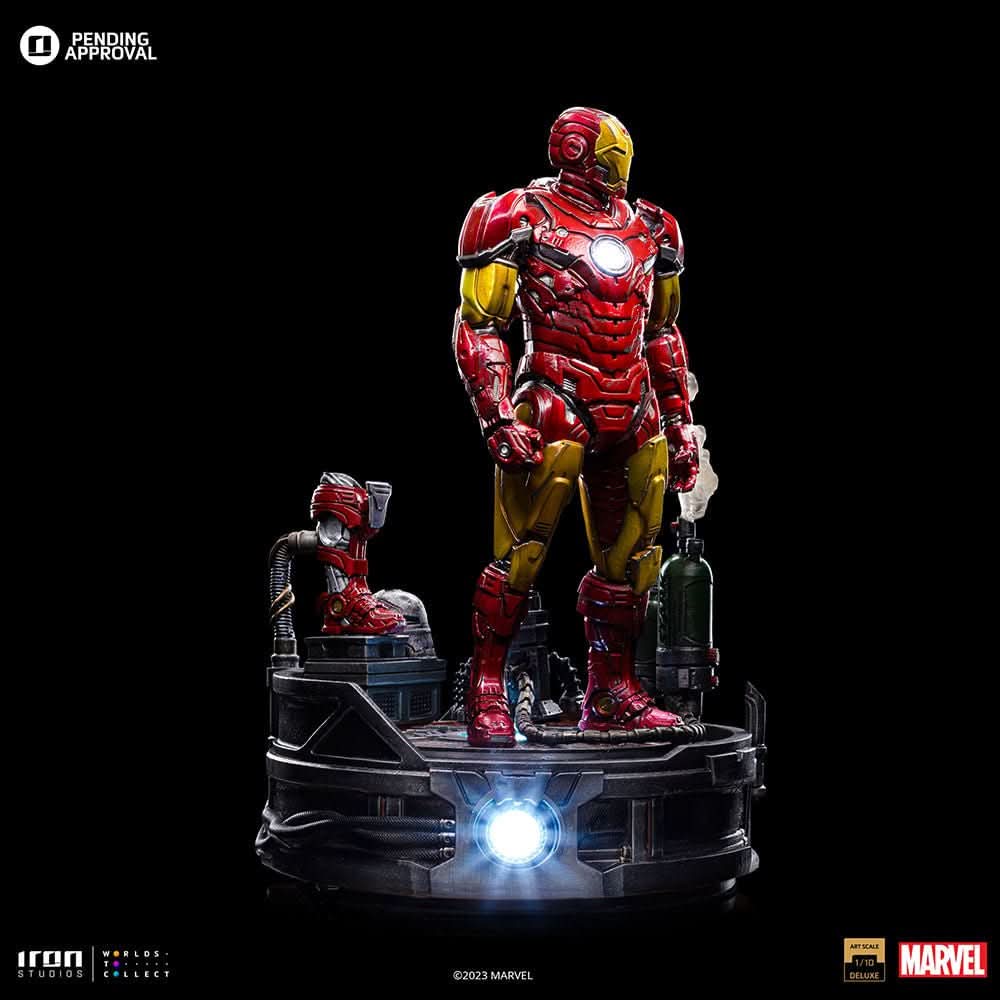 Statue Iron Man Unleashed - Marvel Comics - Art Scale 1/10