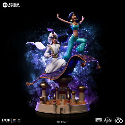 Statue Aladdin and Jasmine - Disney 100th - Art Scale 1/10