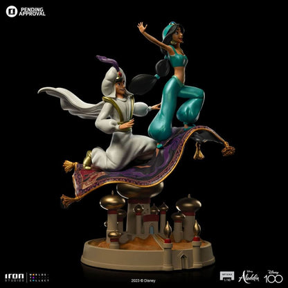 Statue Aladdin and Jasmine - Disney 100th - Art Scale 1/10