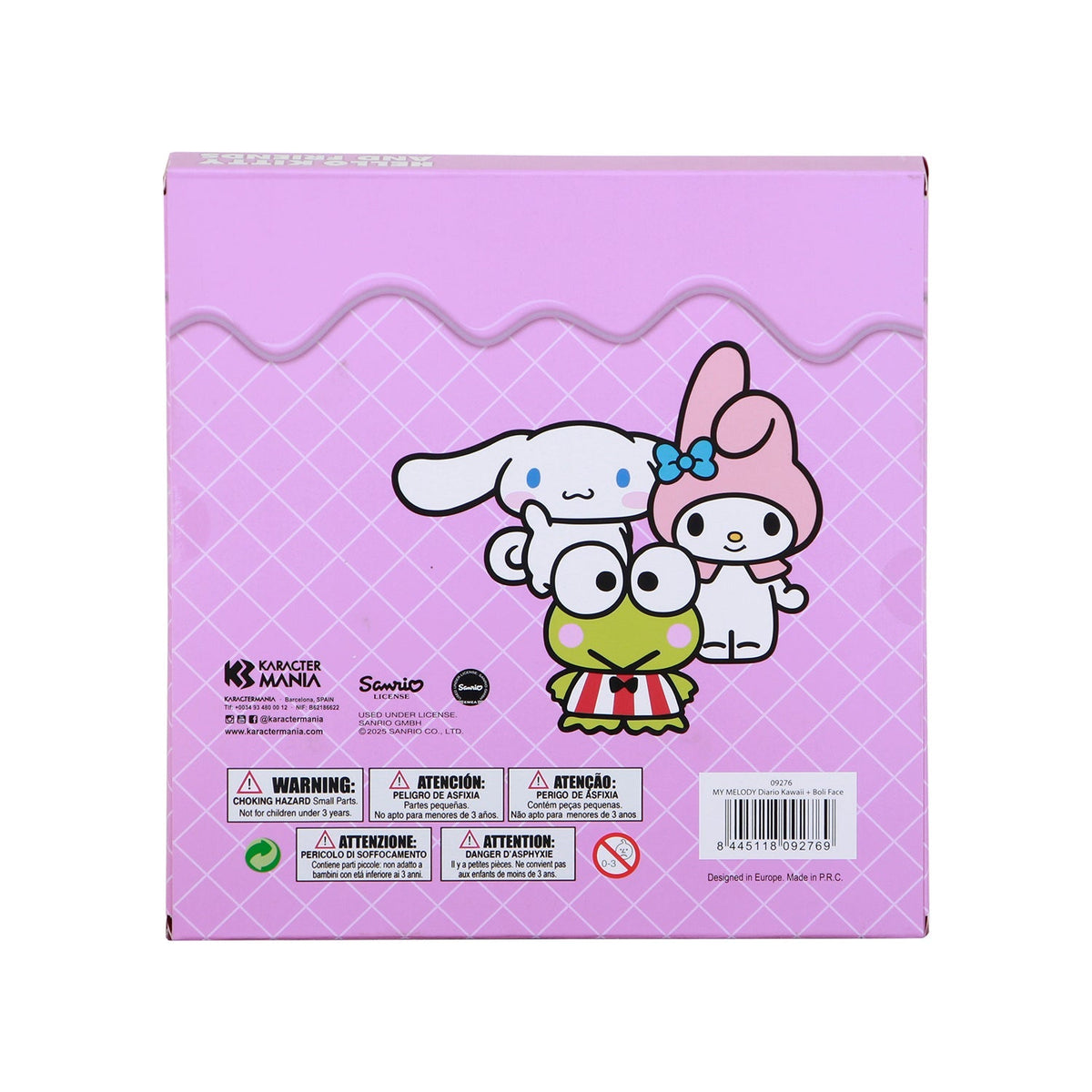 Coffret Journal + Stylo 6 Couleurs Hello Kitty « Strawberry »