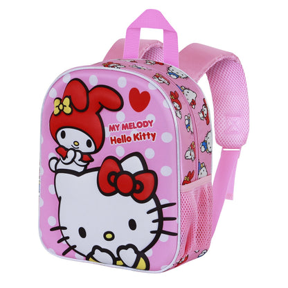 Sac à Dos 3D Elite Hello Kitty « Lovely » – Rose