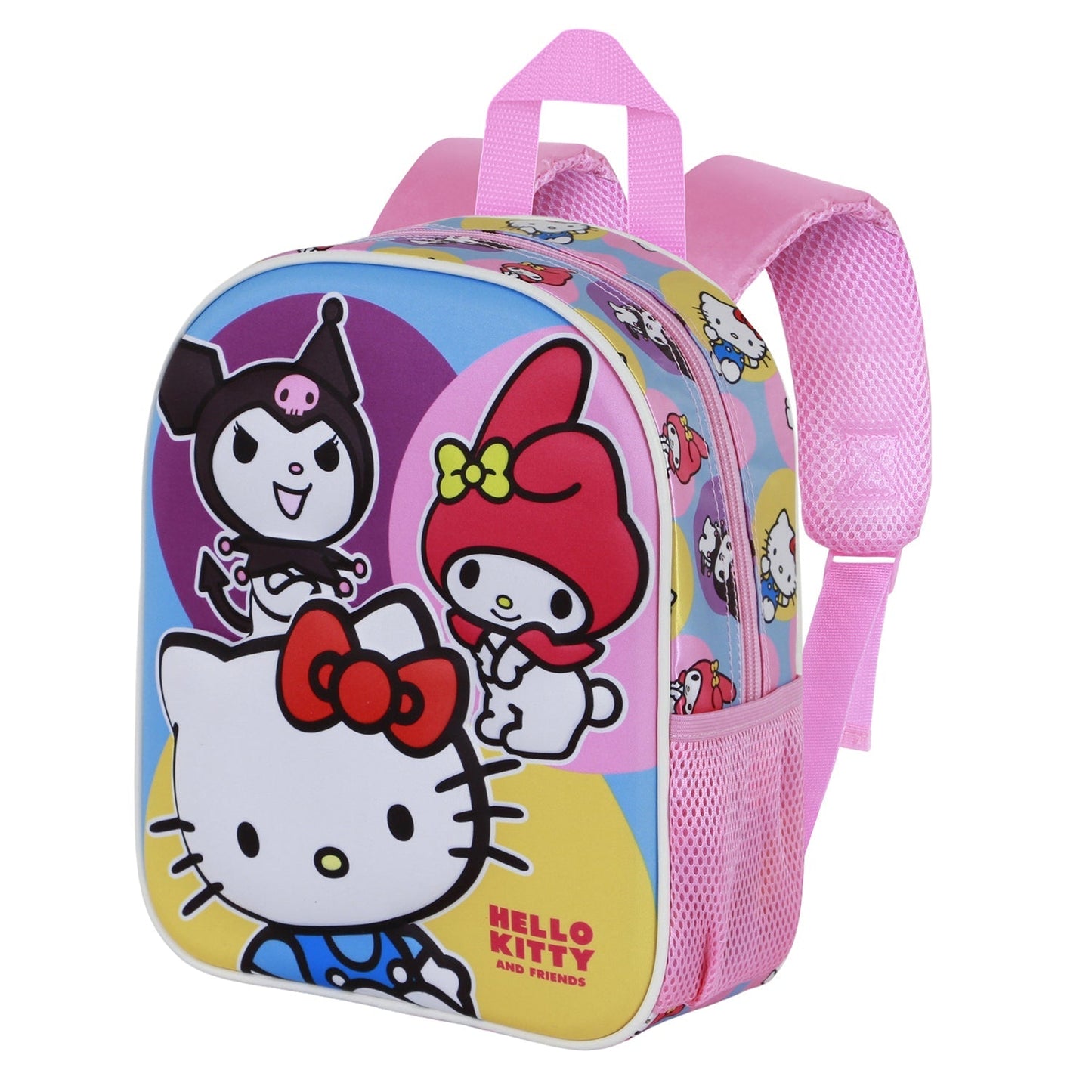 Sac à Dos 3D Elite Hello Kitty « Happy » – Rose