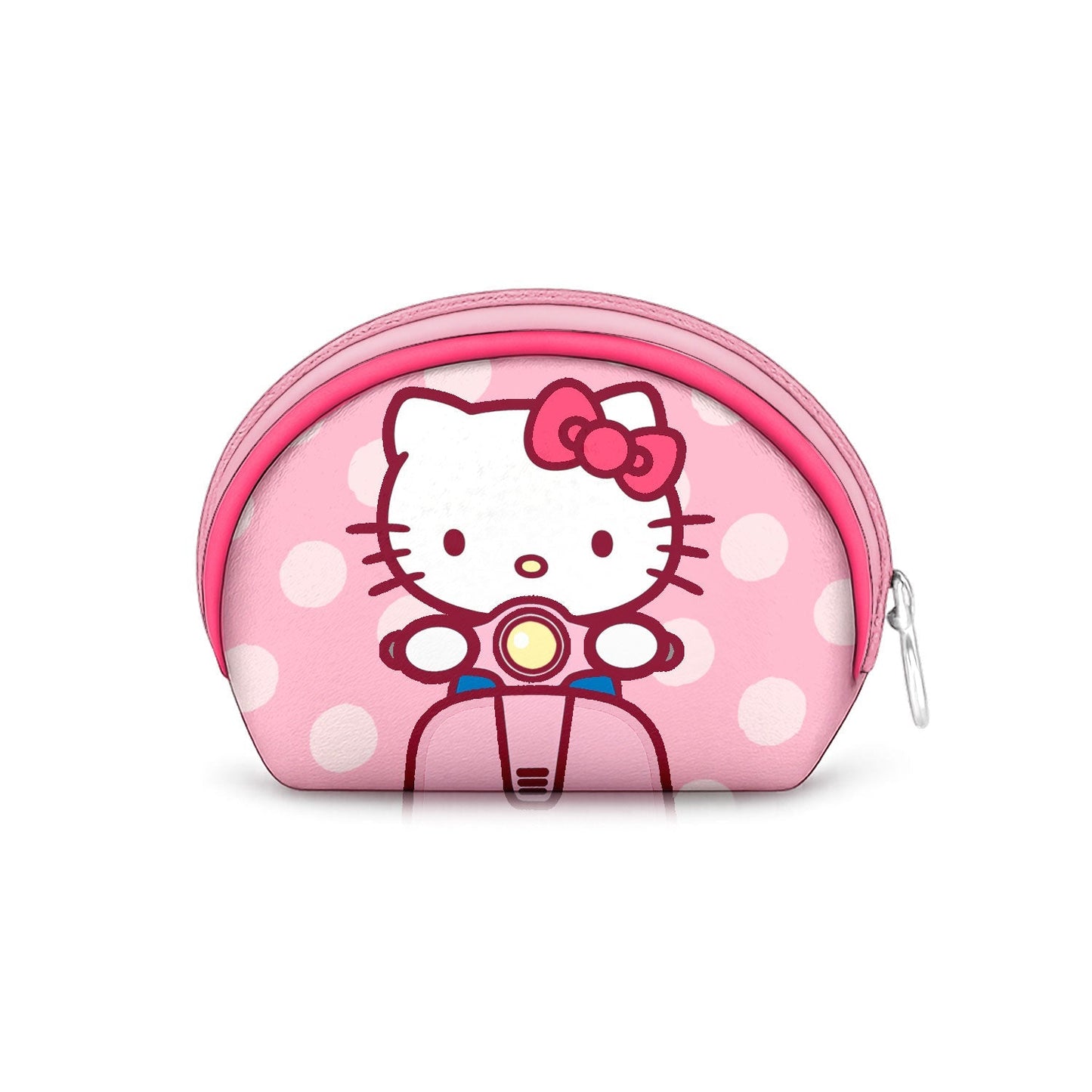 Porte-Monnaie Ovale Casual Hello Kitty « Moto »