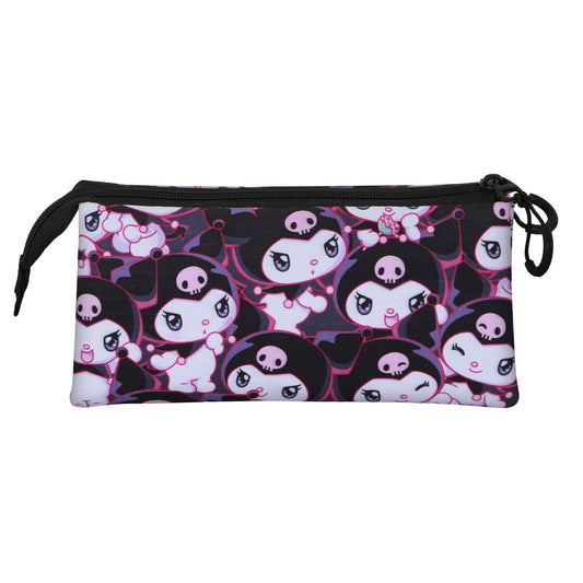 Trousse Triple Hello Kitty « Kuromi Rogue »