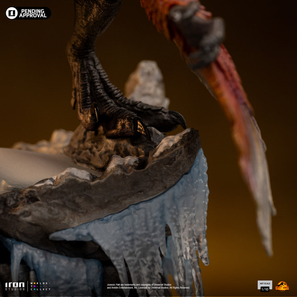 Statue Pyroraptor - Jurassic World: Dominion - Art Scale 1/10