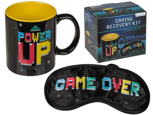 Gaming recovery kit – masque de sommeil et tasse