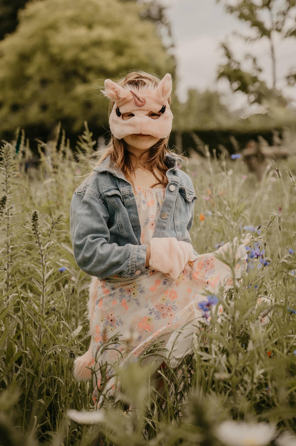 Déguisement Enfant Licorne Rose - Wild & Soft