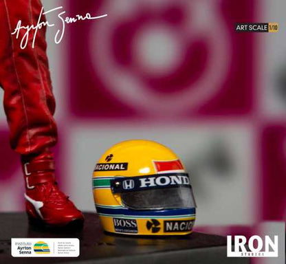 Ayrton Senna 1988 Japan GP Statue - Art Scale 1/10