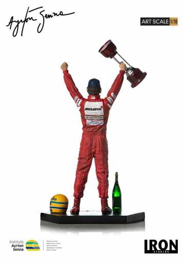 Ayrton Senna 1988 Japan GP Statue - Art Scale 1/10