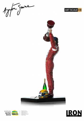 Ayrton Senna 1988 Japan GP Statue - Art Scale 1/10