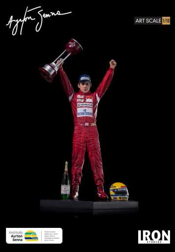 Ayrton Senna 1988 Japan GP Statue - Art Scale 1/10