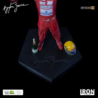 Ayrton Senna 1988 Japan GP Statue - Art Scale 1/10