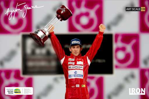 Ayrton Senna 1988 Japan GP Statue - Art Scale 1/10