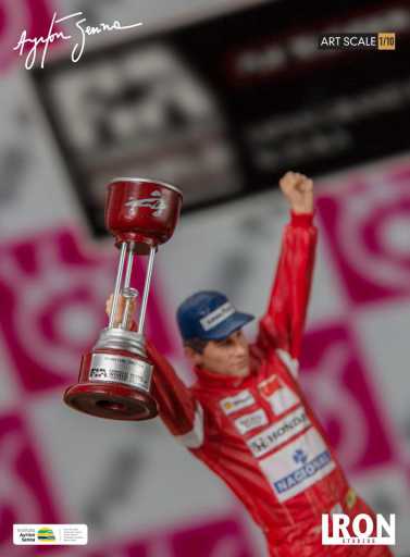 Ayrton Senna 1988 Japan GP Statue - Art Scale 1/10