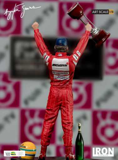 Ayrton Senna 1988 Japan GP Statue - Art Scale 1/10