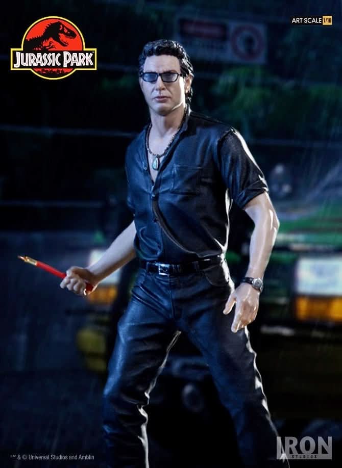 Ian Malcolm Statue - Jurassic Park - Art Scale 1/10