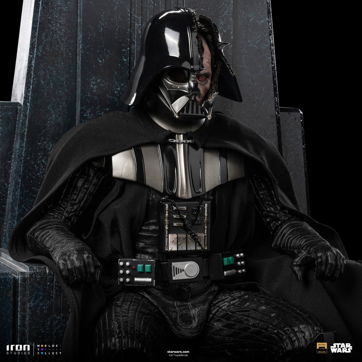 Statue Darth Vader on Throne - Star Wars: Obi-Wan Kenobi Series - Art Scale 1/10