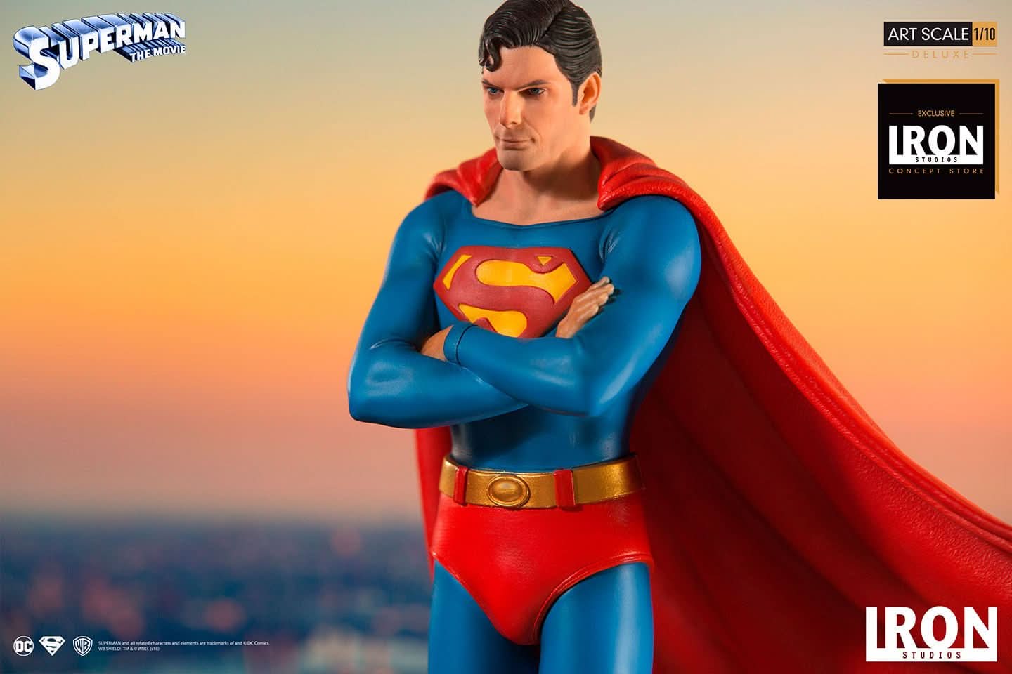Superman: The Movie 1978 Deluxe Statue - DC - Art Scale 1/10 - DC Comics