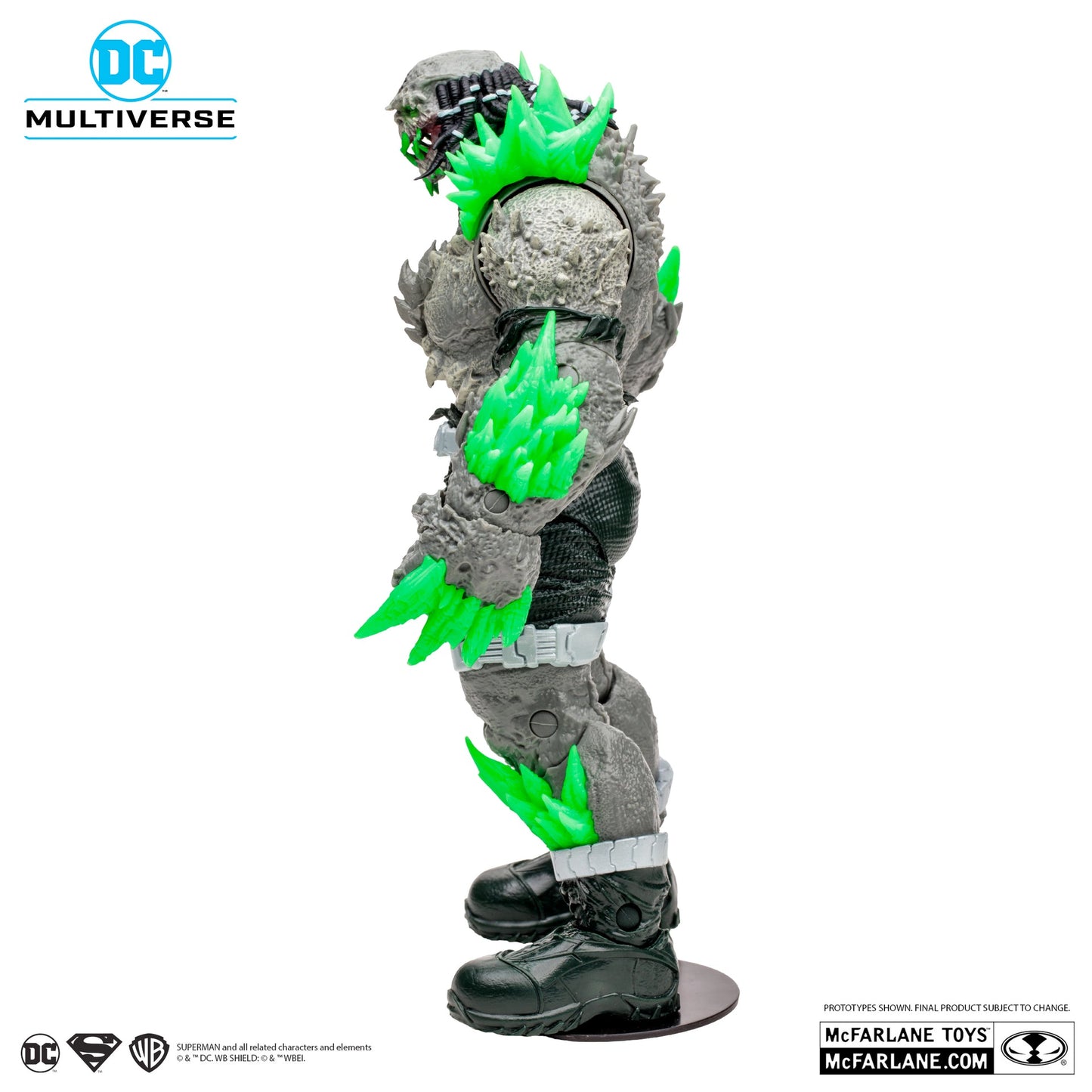kryptonite doomsday superman batman mcfarlane toys