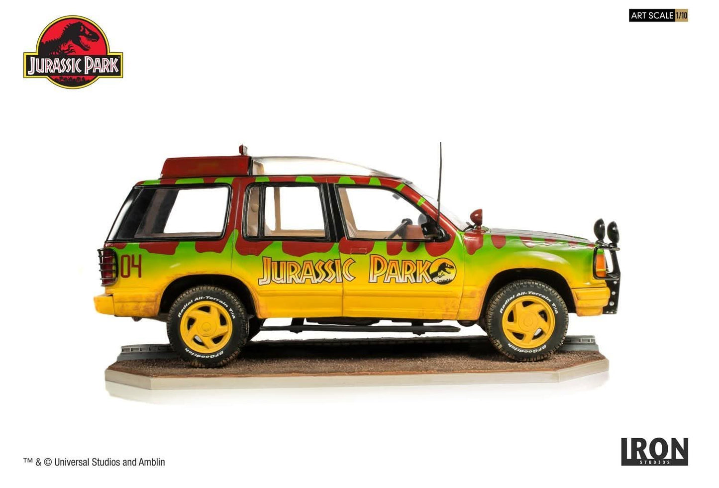 Jungle Explorer 04 Statue - Jurassic Park - Art Scale 1/10