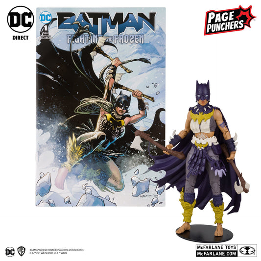 Figurine Batgirl Page Punchers – Batman Fighting the Frozen – McFarlane Toys