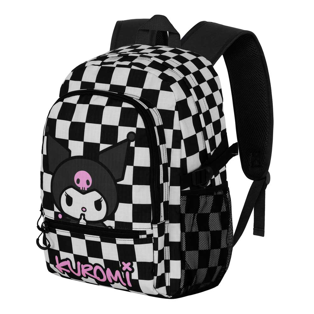Sanrio Kuromi B and W-Sac à dos Fight FAN 2.2